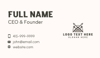 Roofing Business Card example 3