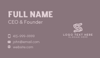 Generic Business Letter S Business Card