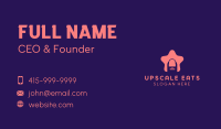 Star Manicure Nail Salon Business Card Image Preview