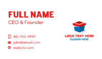 Open Business Card example 2