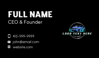 Car Wash Clean Detailing Business Card