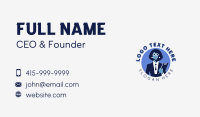 Female Professional Manager Business Card Design