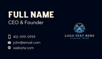 Construction Tools Business Card example 1