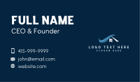 Construction Roofing House Business Card