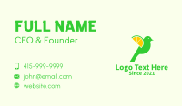 Juice Stall Business Card example 4