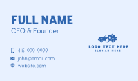 Car Water Droplet Business Card Design