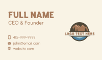 Ocean Mountain Travel Business Card