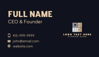 Flooring Tiles Renovation Business Card Design