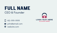 Audiophile Business Card example 3