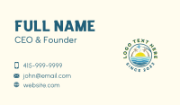 Beach Resort Business Card example 1