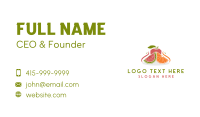 Fruit Food Nutrition Business Card