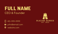 Helmet Crown Gaming Business Card Image Preview