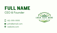 Golf Course Tournament Business Card