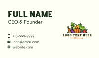 Fresh Vegetables Market Business Card