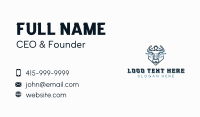 Wings Strong Man Business Card