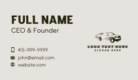 Fast Pickup Truck Transport Business Card