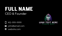 Skull Gaming Gambler Business Card