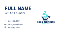 Water Cup Business Card