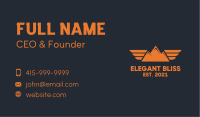 Mountain Flying Wings Business Card