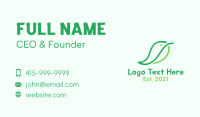 Tea Business Card example 2