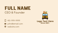 Organic Produce Delivery  Business Card