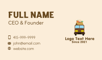 Grocery Delivery Business Card example 2