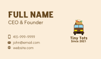 Organic Produce Delivery  Business Card