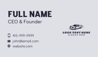 Fast Supercar Race Business Card