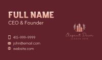 Candle Light Decor Business Card Image Preview