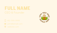 Ancient Mayan Cafe  Business Card Design