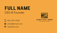 Roof Repair Housing Business Card Design