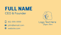 Flower Girl Hair  Business Card