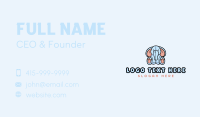 Elephant Plushie Toy  Business Card