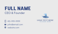 Head Gear Business Card example 3