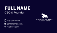 Polar Bear Animal Business Card