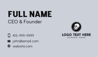 Smoke Skull Cigarette Business Card