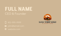 Mountain Adventure Camping Business Card