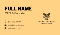 Wolf Veterinary Clinic Business Card