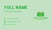 Frog Mail Envelope Business Card