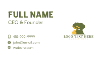Nature House Scenery Business Card Design