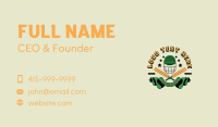 Cricket Helmet Varsity Business Card Design