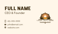 Compass Sunset Travel Business Card