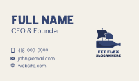 Blue Bottle Ship Business Card