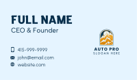 Sunset Mountain Summit Business Card