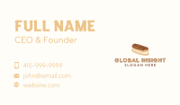 Chocolate Eclair Sweet Pastry Business Card