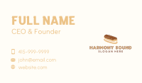 Chocolate Eclair Sweet Pastry Business Card