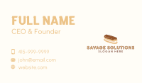 Chocolate Eclair Sweet Pastry Business Card Image Preview