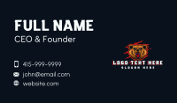 Wild Angry Bear Gaming Business Card