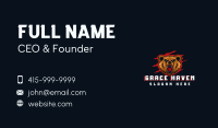 Wild Angry Bear Gaming Business Card