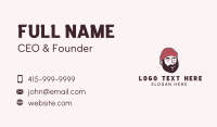 Lumberjack Man Character Business Card